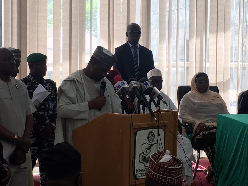 INEC Presents certificates Of Return To Winners Of Zamfara Election