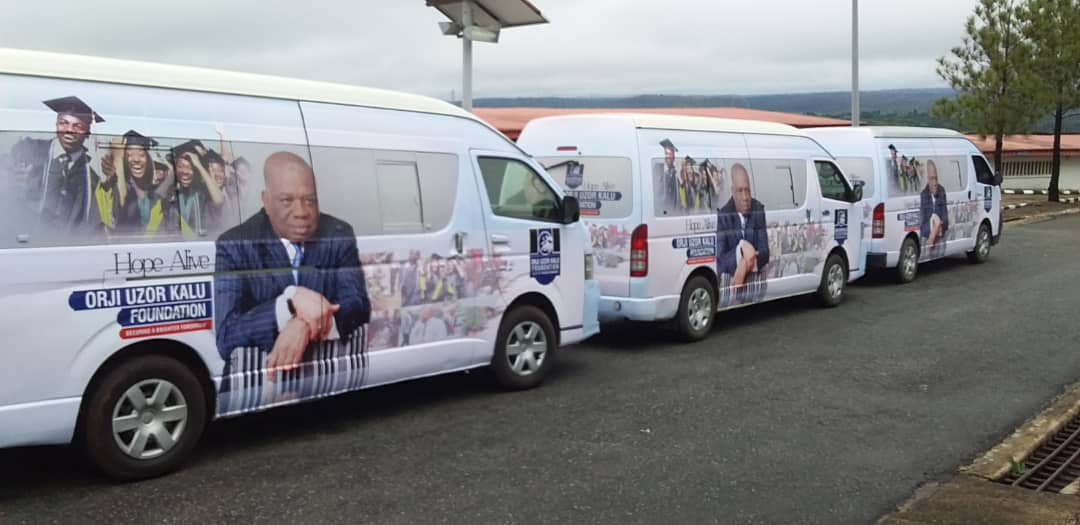 Orji Uzor Kalu Empowers Constituents With 15 Sienna, 3 Hummer Buses Across Party Line