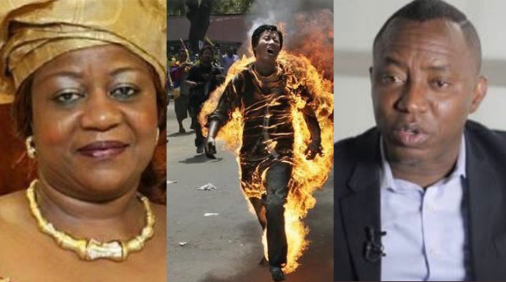 “DSS Only Saved Sowore From Setting Himself Ablaze” — Lauretta Onochie Alleges