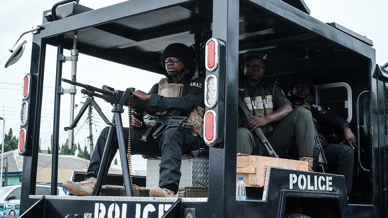 RevolutionNow: Police Paralysis Sporting Activities In Kwara With Heavily-armed Officials