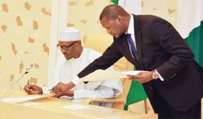 I was already rich before becoming Minister – AGF, Malami writes Buhari