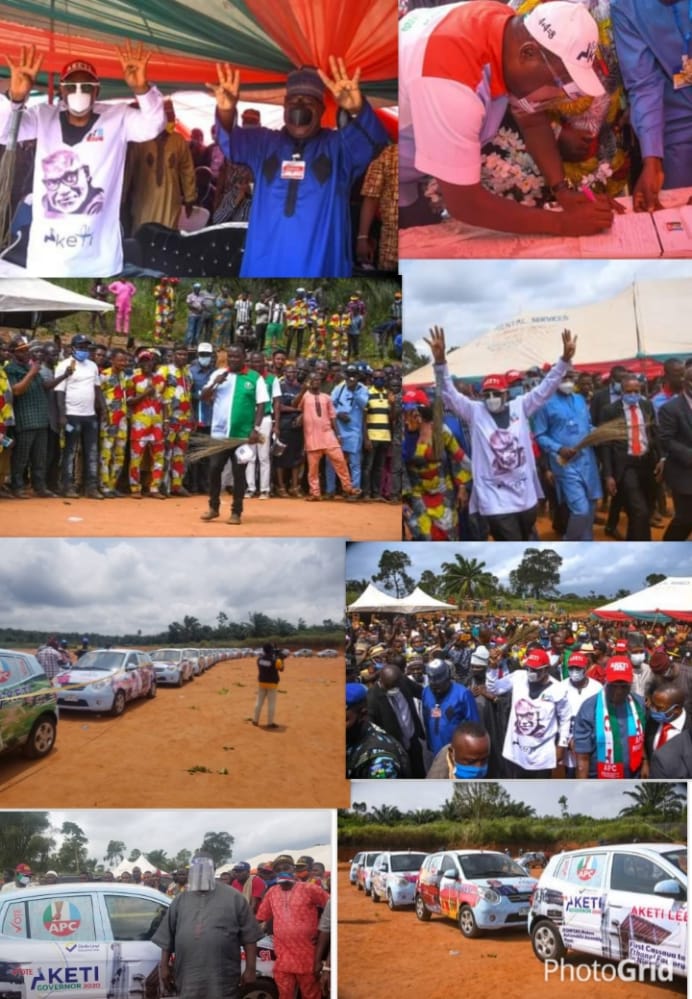 Ondo 2020: Jimoh Ibrahim donates 20 campaign vehicles to Akeredolu