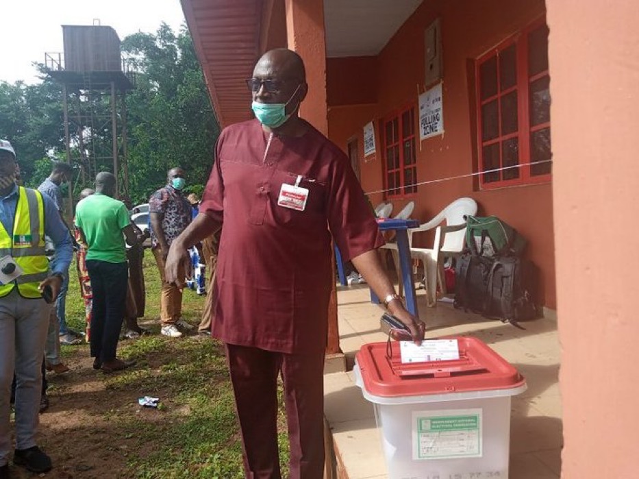 Ize Iyamu Wins Polling Unit