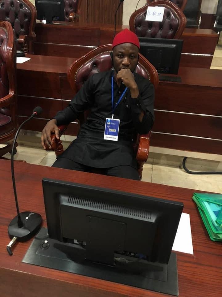 Ogbolu Princewill sworn in as Member Representing Ndokwa East in The Delta State Youth parliament