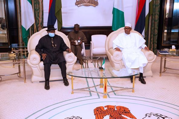 Mali Crisis : Buhari receives Jonathan