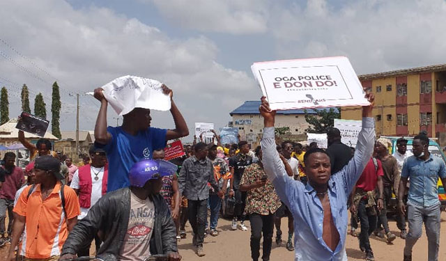 #EndInsecurityNow protests rock Kaduna, Gombe, Kano, Bauchi, others