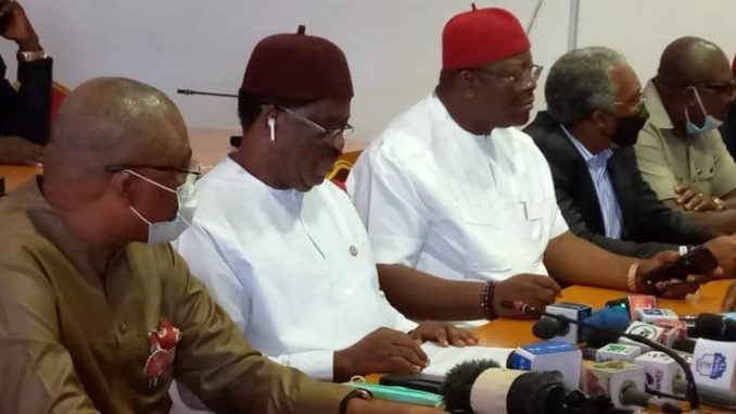 Following Umahi To APC Won’t Happen – Ebonyi senators, Reps