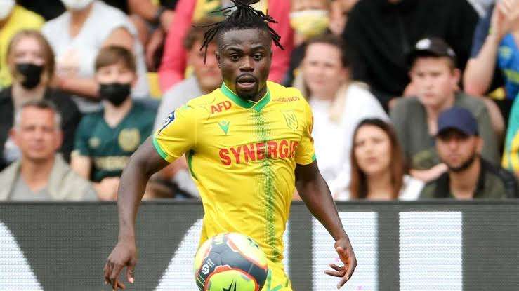 Moses Simon In Action, As PSG thrash Nantes 4-0 To Win French Super Cup