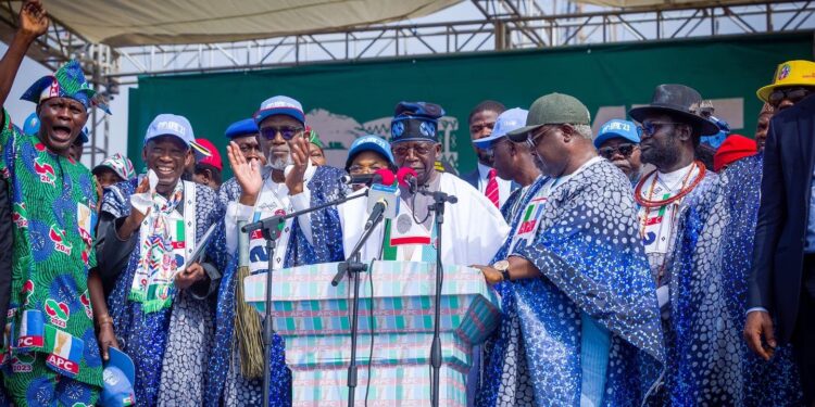 Tinubu in Ondo, vows to end estimated electricity billing in Nigeria