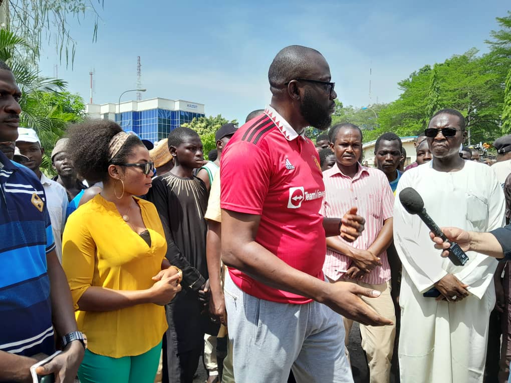 Again, protesters storm INEC collation centre over e-transmission of results