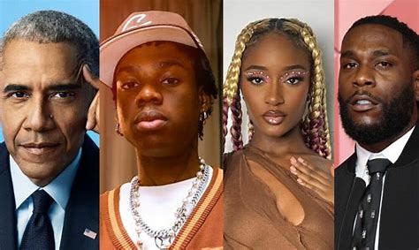 Burna Boy, Ayra Starr make Barack Obama 2023’s Summer Playlist