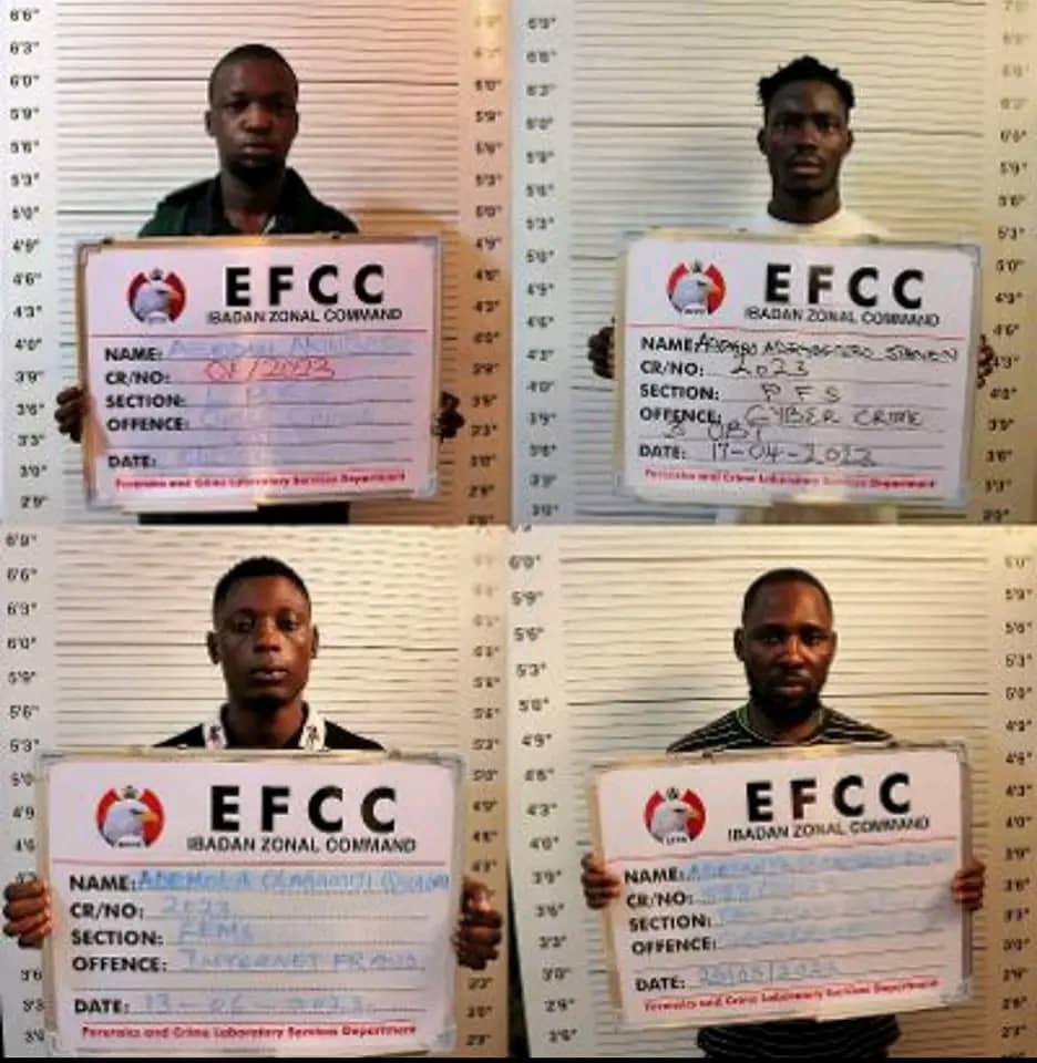 Court Jails 17 Internet Fraudsters in Oyo, Ogun