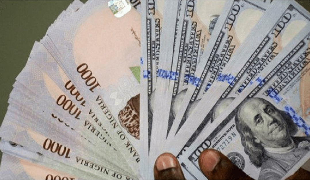 Naira Depreciates at Official Market, Trades at N1,416.57 to Dollar