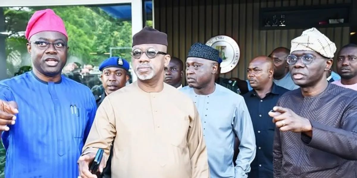 Aiyedatiwa, other South-West Governors In Closed-Door Meeting In Lagos