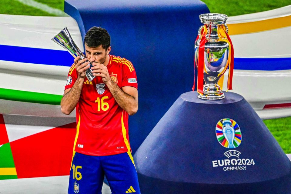 Spain’s Rodri named best player of Euro 2024