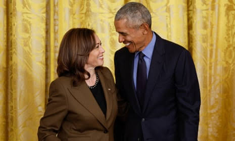 JUST IN: Obama Endorses Kamala Harris For US President