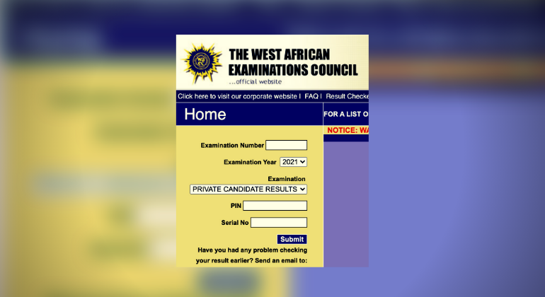 Step-by-step guide to checking 2024 WASSCE result