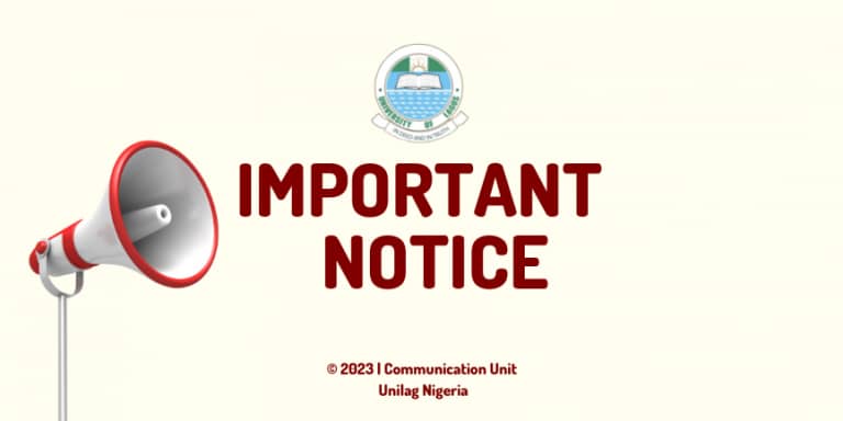 Unilag Cancels  2024/2025 SPGS Qualifying Entrance Exam