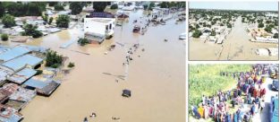 FG opens IDP camps as flood submerges 70% of Maiduguri over collapse of Borno dam