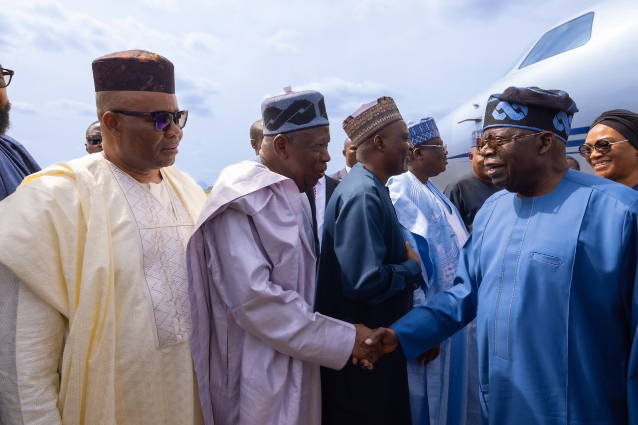 Tinubu returns from vacation