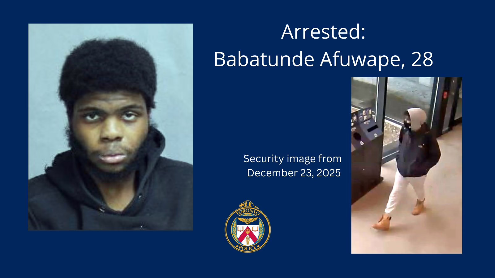 Toronto Police Arrest Nigerian Man for Murder of University Student