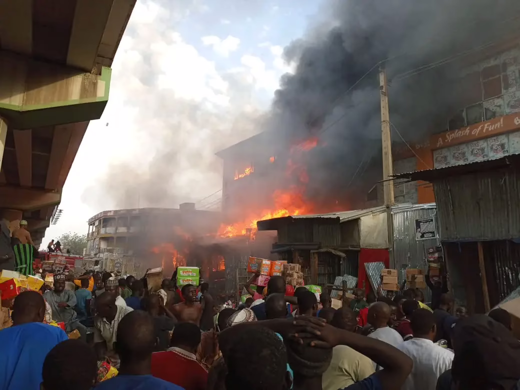 Fire Outbreak at Kano’s Singer Market Causes Destruction of Shops