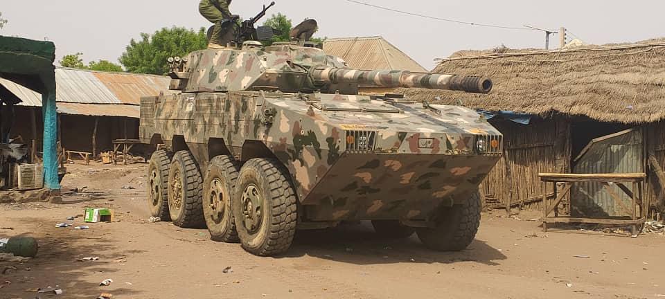 Troops Dislodge Terrorists from Mansur Village, Recover AK-47 Rifle