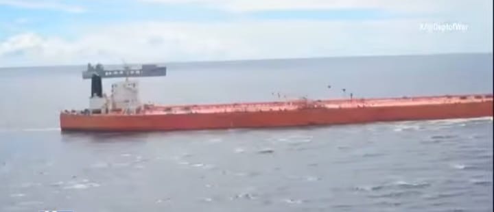 U.S. Military Intercepts Iran-Linked Oil Tanker in International Waters