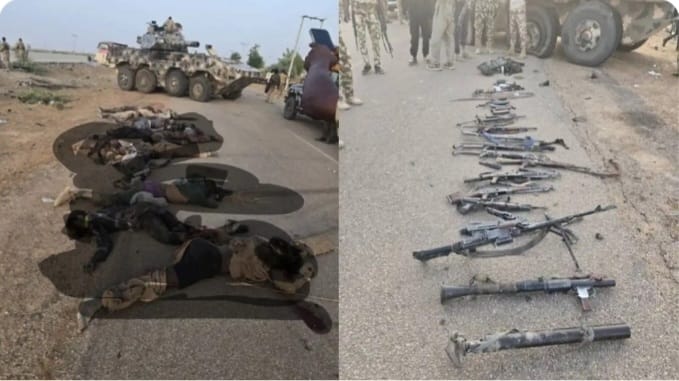 Nigerian Army Kills 24 Terrorists in Borno, Recovers Weapons