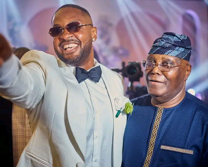 Atiku Attends BBNaija Star Cross Okonkwo’s Wedding in Abuja