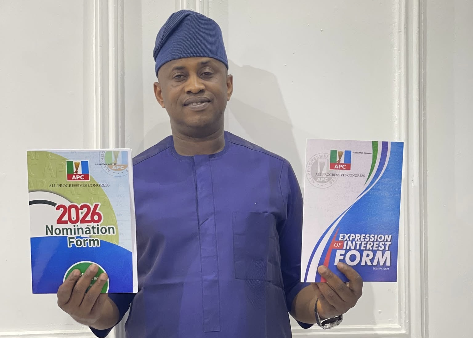 2027: Odimayo Picks APC House of Representatives Form, Seeks Re-election