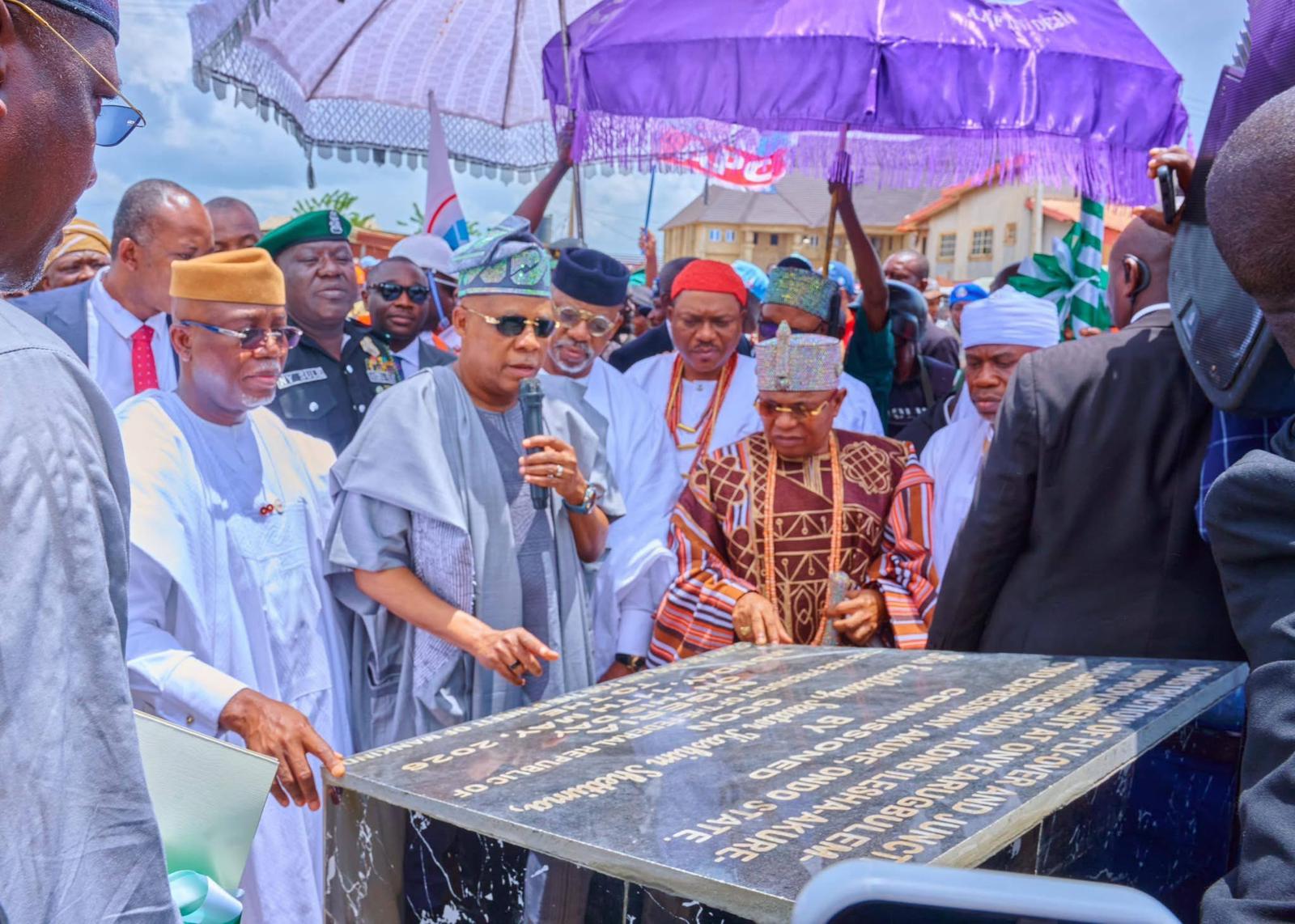 VP Shettima Commissions Akure’s First Flyover, Hails Project as Boost to Industrial Growth