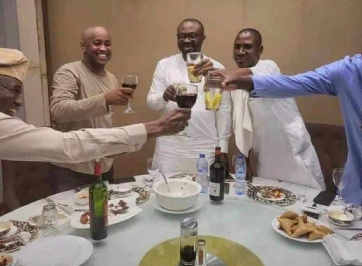 Wine, Alliances, and Whispers—Tunji Ojo and Odimayo Photo Stirs the Waters of Ondo APC Primaries