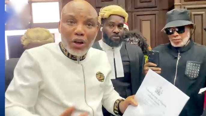 Kanu Challenges Court Ruling, Demands Legal Backing of Terrorism Conviction