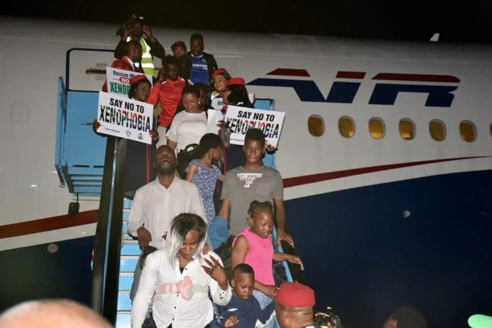 First Batch of Nigerians Repatriated from S’Africa to Arrive Lagos Thursday