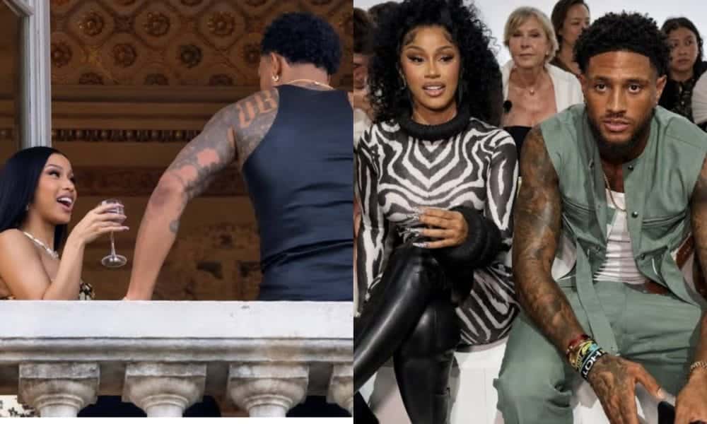 Cardi B and Nigerian Footballer Maduka Okoye Fuel Dating Rumours in Paris