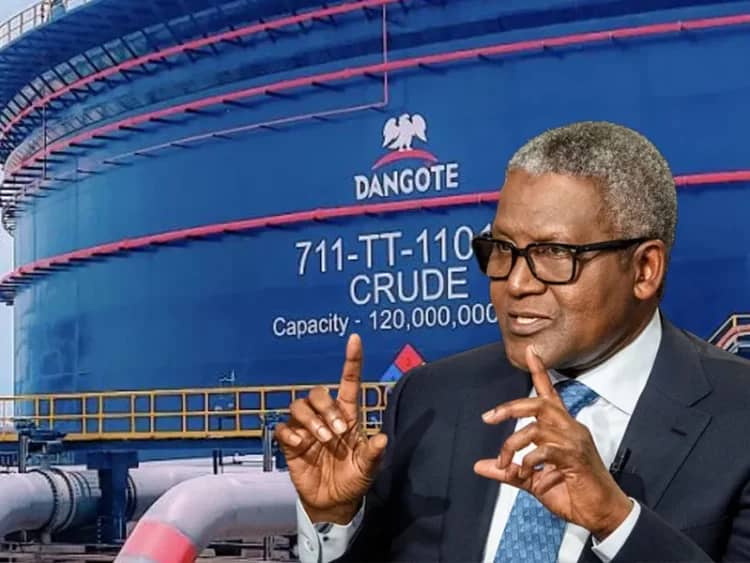 Dangote Refinery Resumes Petrol Sales in Naira, Sets Ex-Gantry Price at N1,215 Per Litre