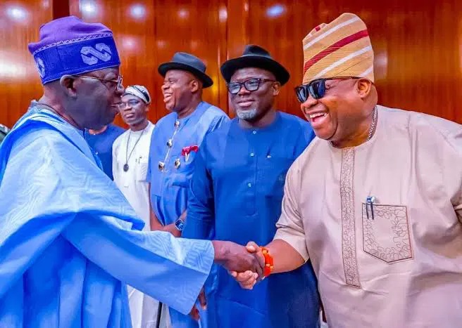 Adeleke, Accord Party Throw Weight Behind Tinubu’s 2027 Re-Election Bid